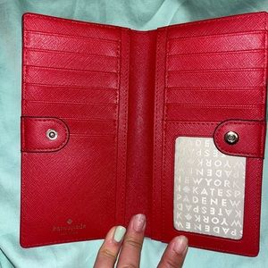 Red wallet (Kate spade)